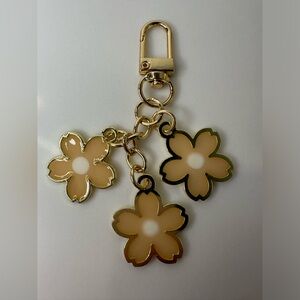 UNBRANDED CHERRY BLOSSOM BAG CHARM